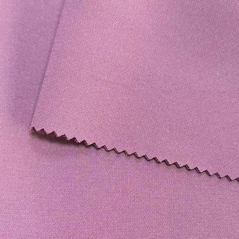 NO.1023 Filament dubbellagers slättvävd fyrvägsstretch