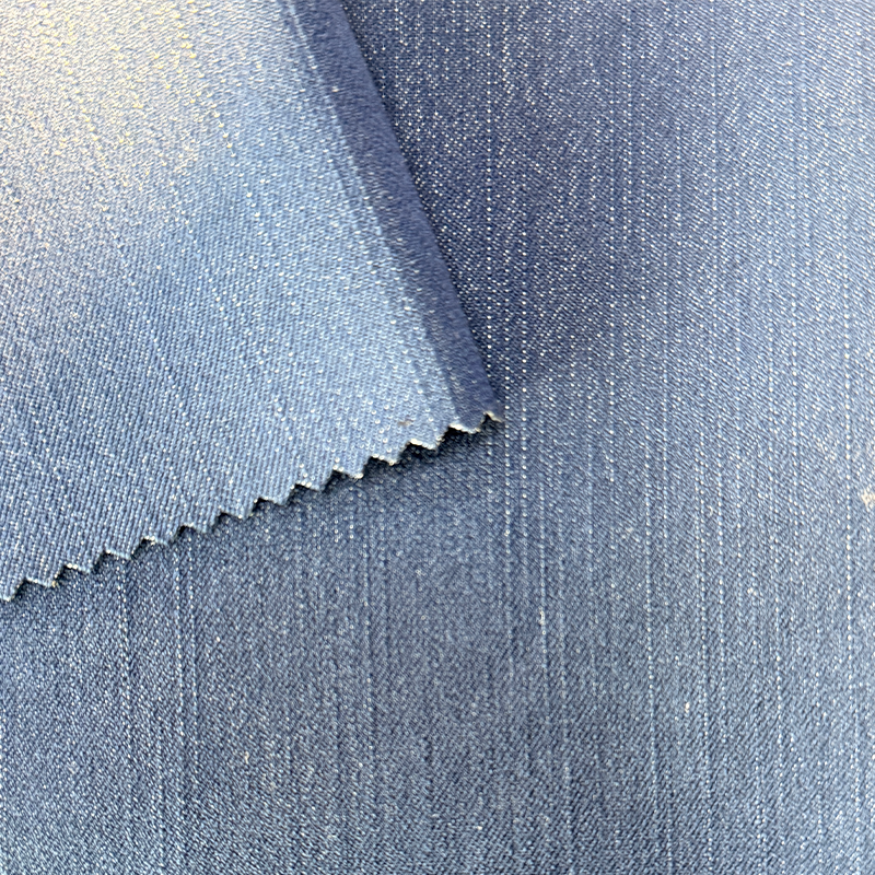 NO 6047 Imitation Denim Slub Tyg
