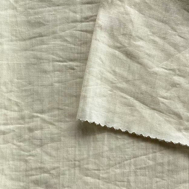 NO 6053 Glänsande Tencel Linnetyg