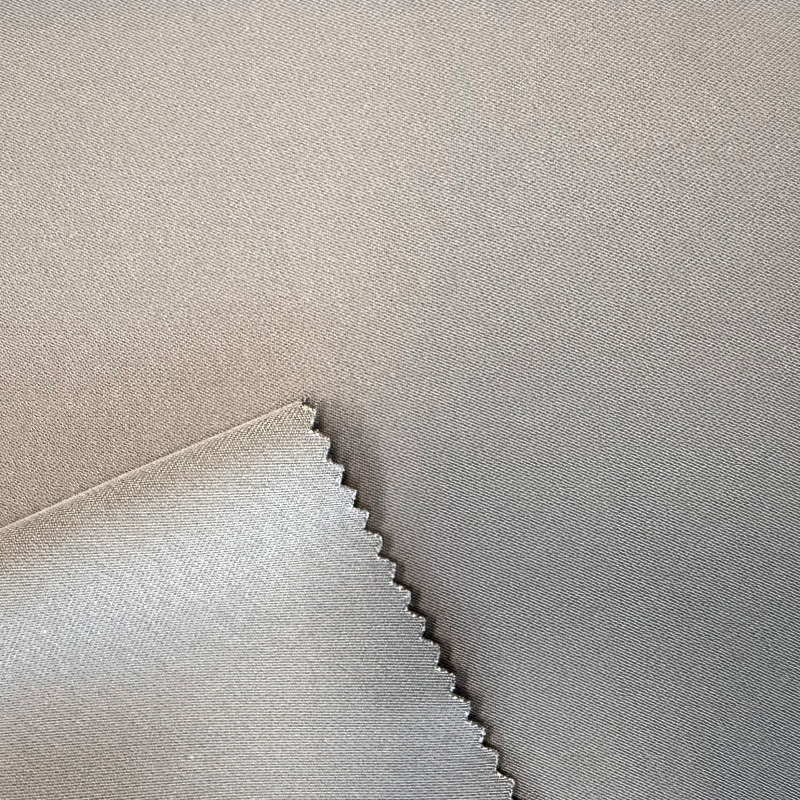 NO.1014 Acetatliknande 3D Mesh Texture Fyrvägs Stretch Tyg