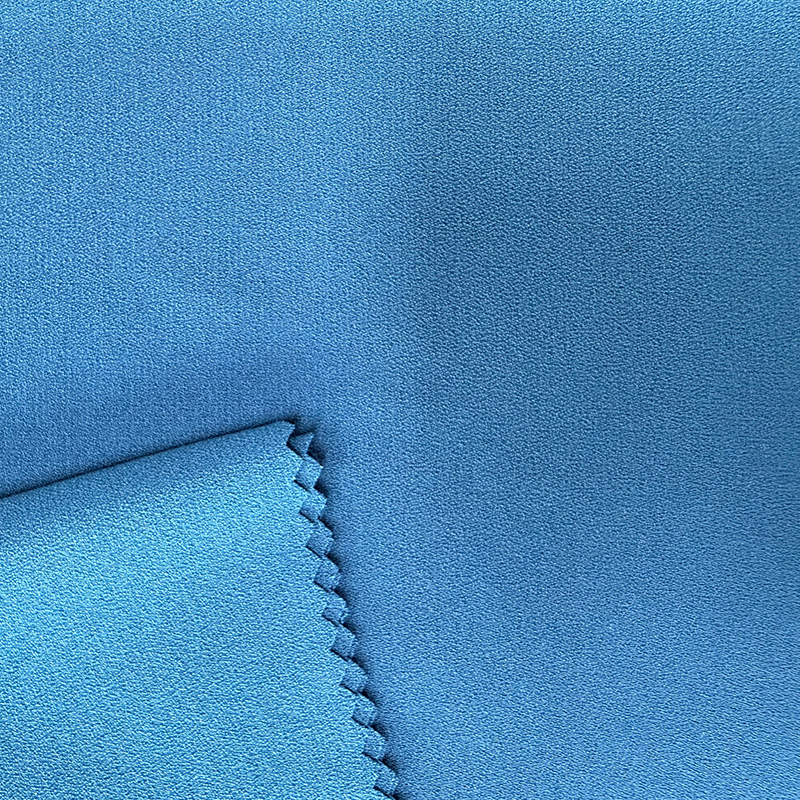 NO.1054 Composite Filament Oregelbunden Crepe Fyrvägs Stretch Vävt Tyg